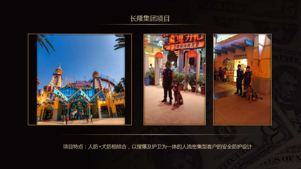 天河品牌的私人保镖公司